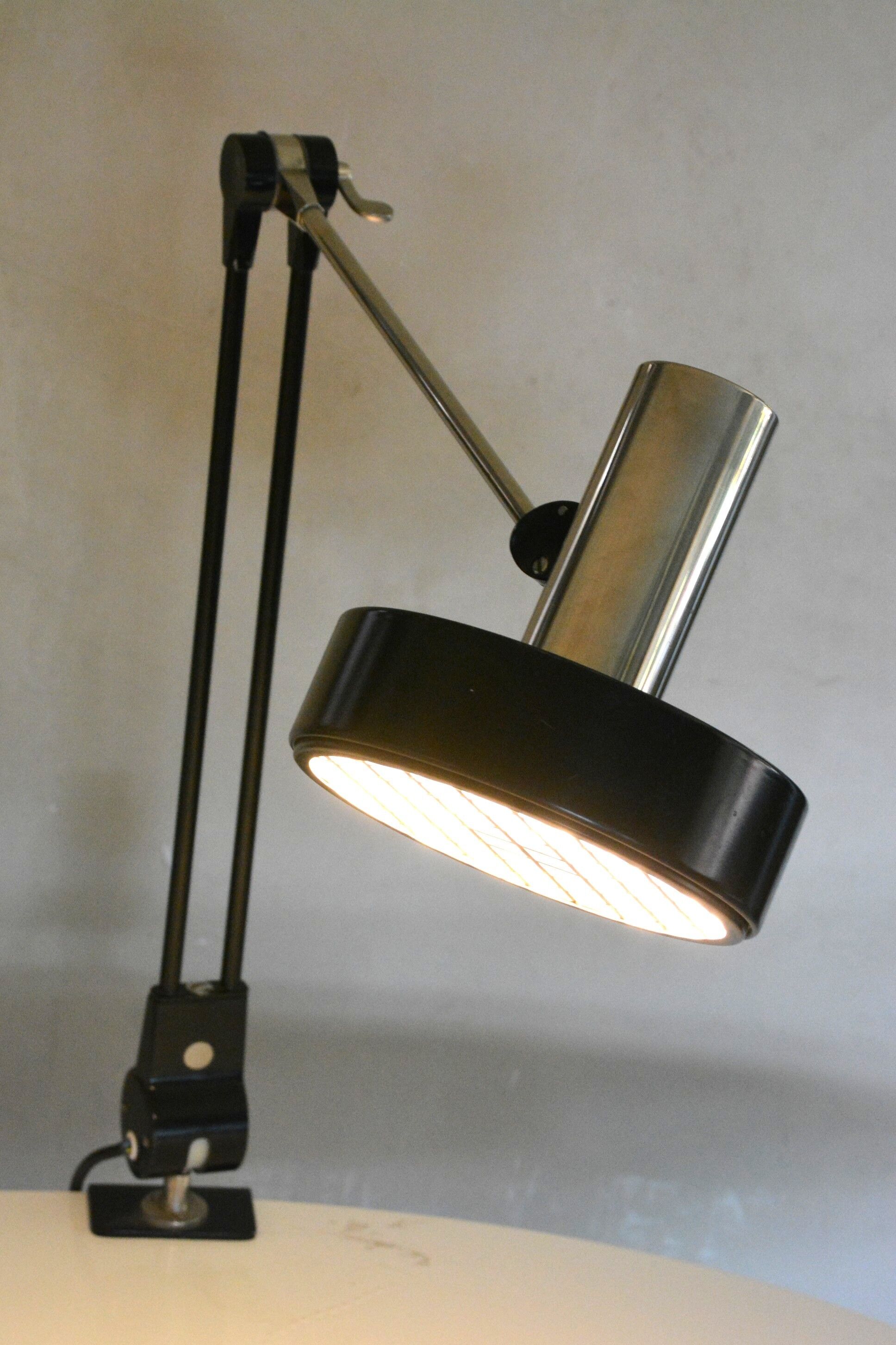 Clamp lamp Kaiser Leuchten 60s