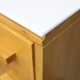 Paire de commodes Frantisek Mezulanik des années 1960, Tchécoslovaquie