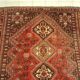 Handmade shiraz persian carpet 337x237cm