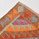 3x12 Handmade Vintage Kilim Runner Rug, 102x362Cm
