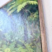 Oil painting "jungle" forest landscape