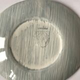 Set of 4 ceramic flower plates