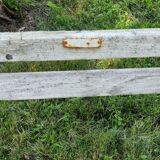 Banc de jardin pied fonte
