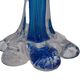 Vase bleu  soliflore type  Murano mid-century