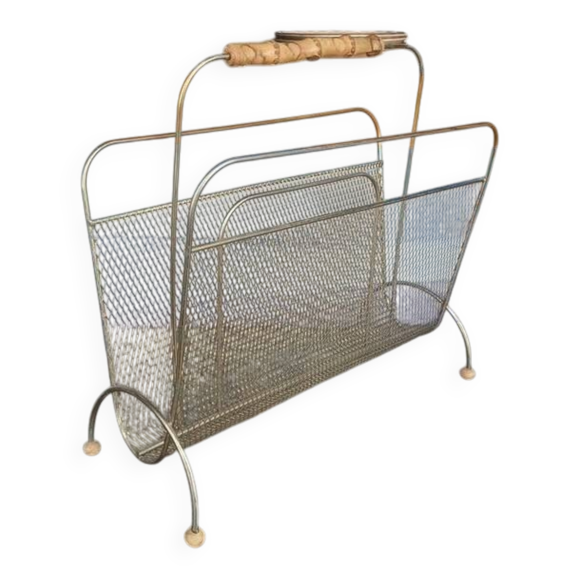 Very nice vintage magazine rack