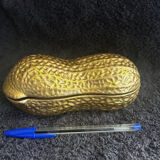 Vintage 1960s-70s ceramic peanut box