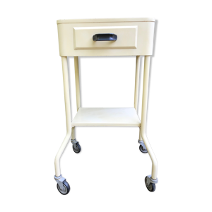 Table industrielle roulante en