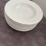Lot de 9 assiettes franco giorgi by quadrifoglio