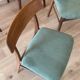 Set of 4 Scandinavian teak chairs – Model "Kristin" – 1960s