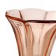 Pink Rosaline Art Deco Vase VSL Luxval Americain 23cm