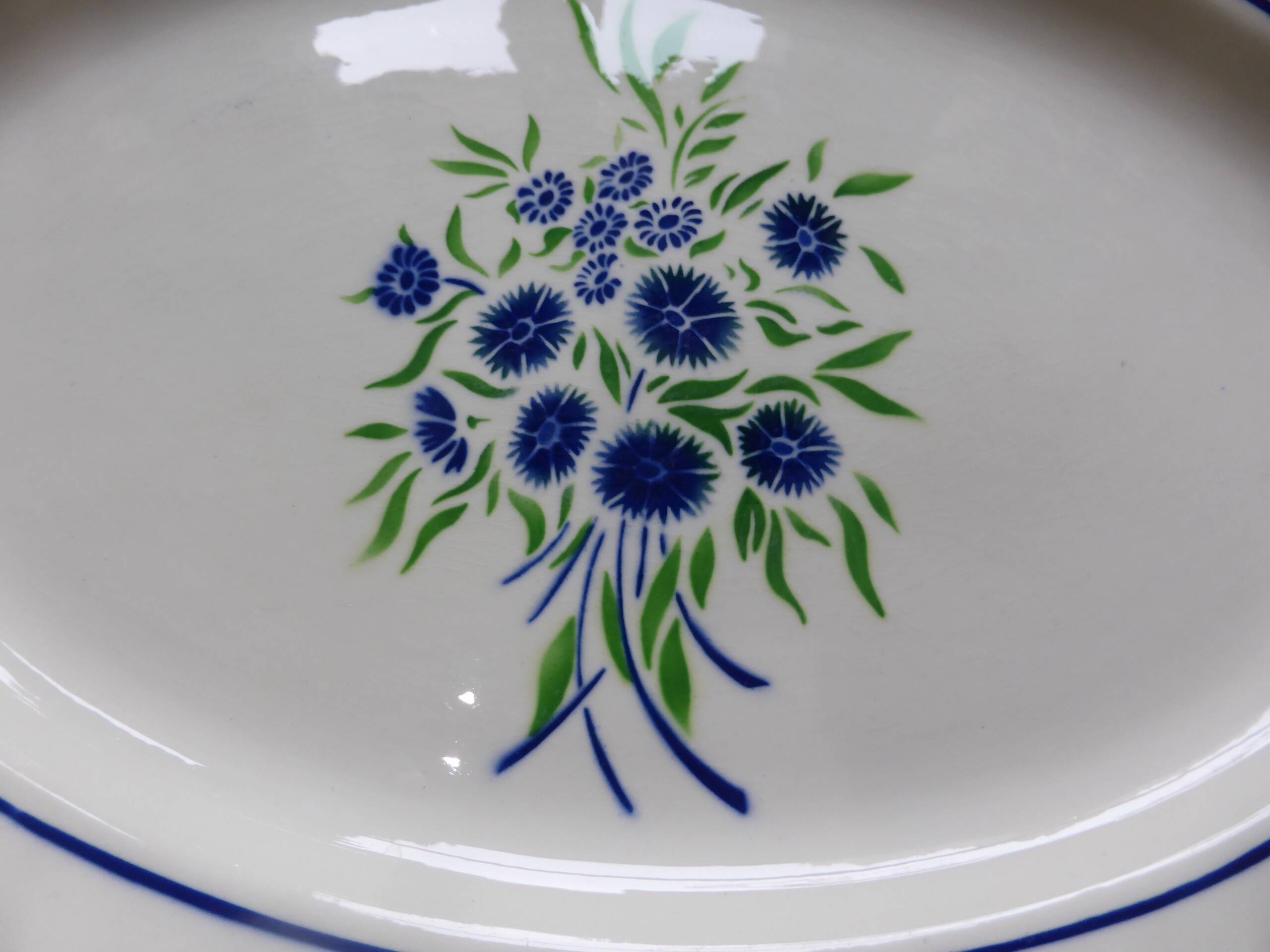 Badonviller Francine Oval Serving Platter 200870