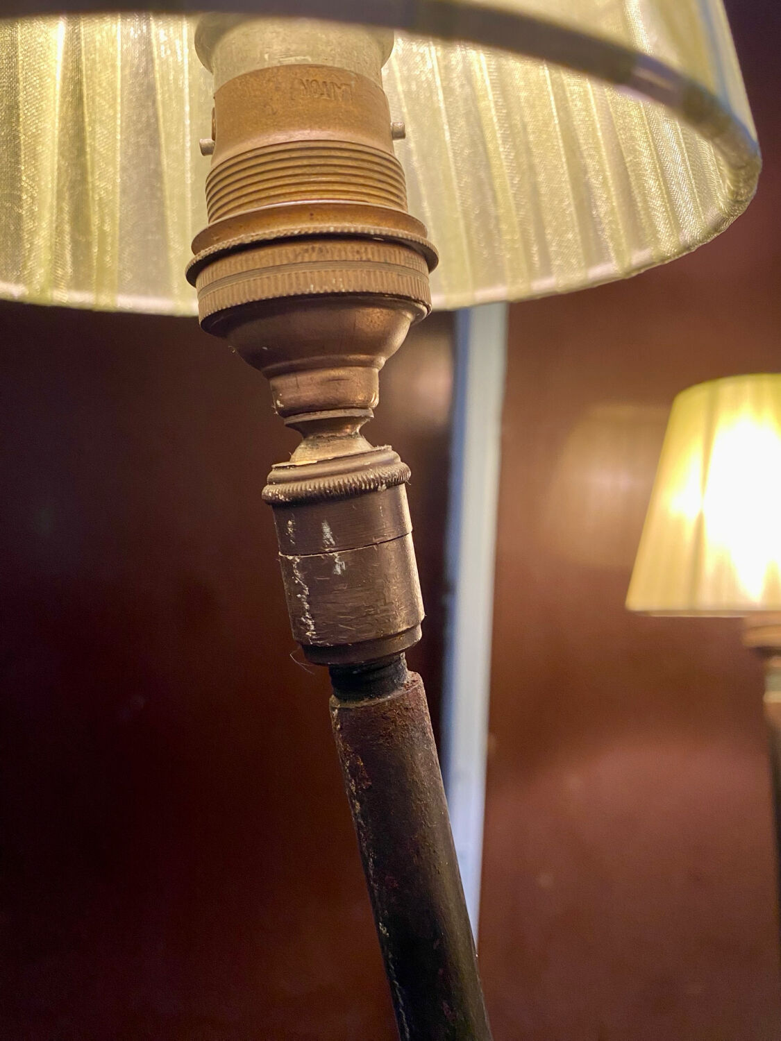 Tripod floor lamp, 1950