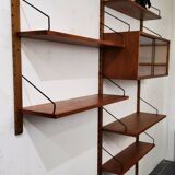 Modular wall shelf by Poul Cadovius, 1960