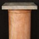 Pair of french columns in lacquered wood