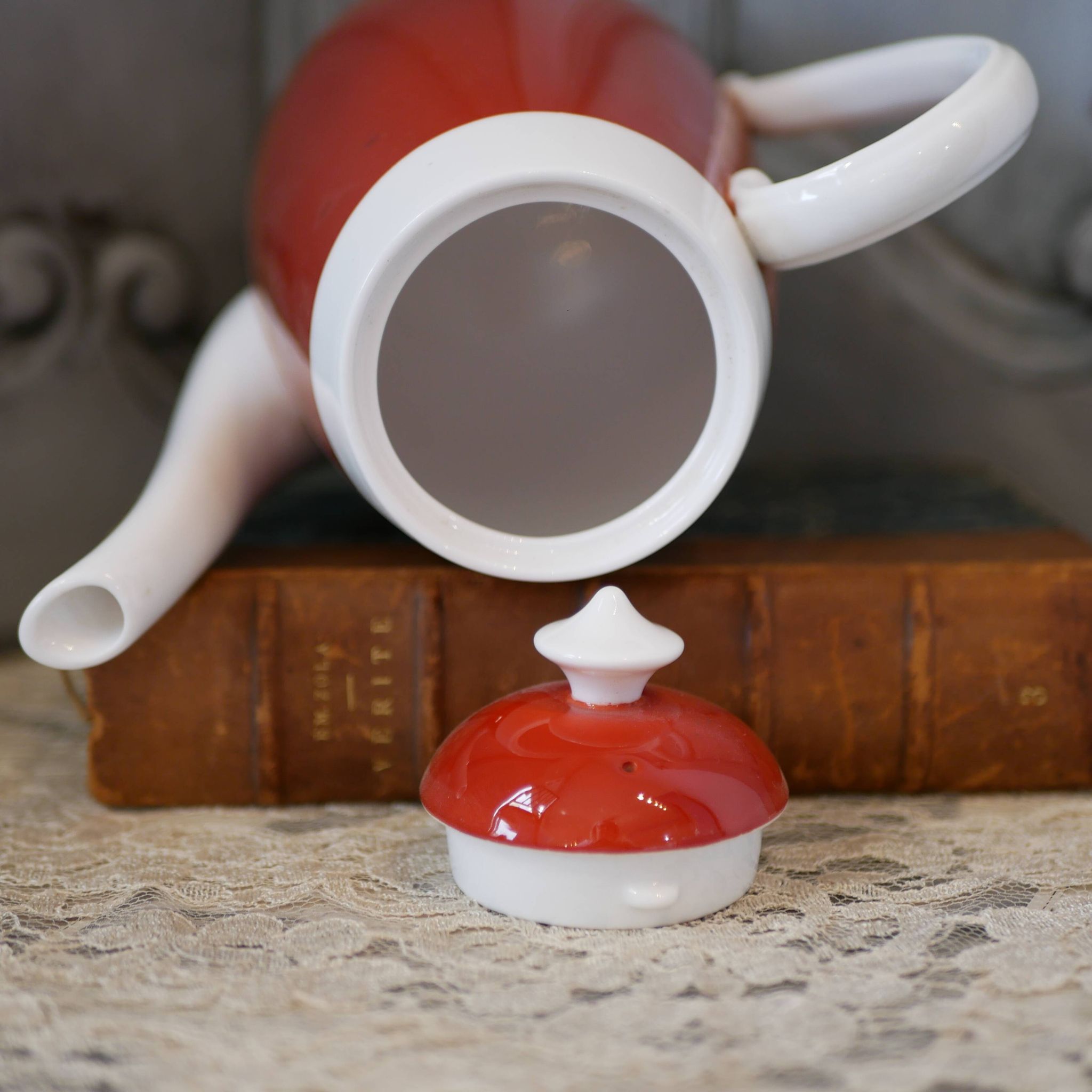 Mid-century English Spode coffee pot