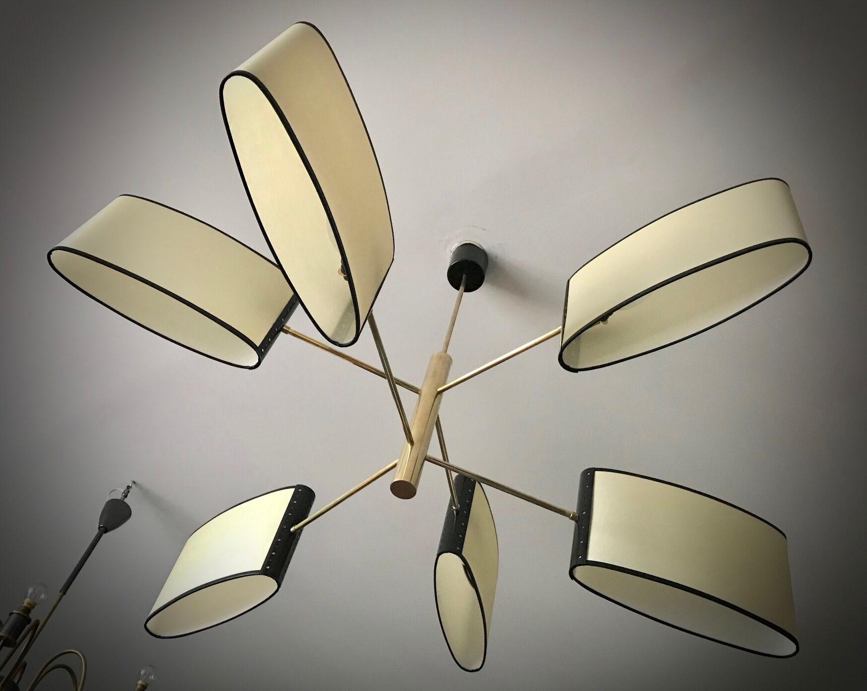 Maison Lunel chandelier 1950