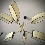 Maison Lunel chandelier 1950