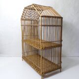 rattan shelf