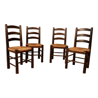 Série de quatre chaises
