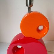 Lampe de table en céramique par Louis Drimmer, France 1980