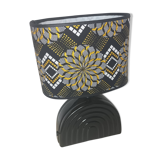 ZUHRA black ceramic table lamp