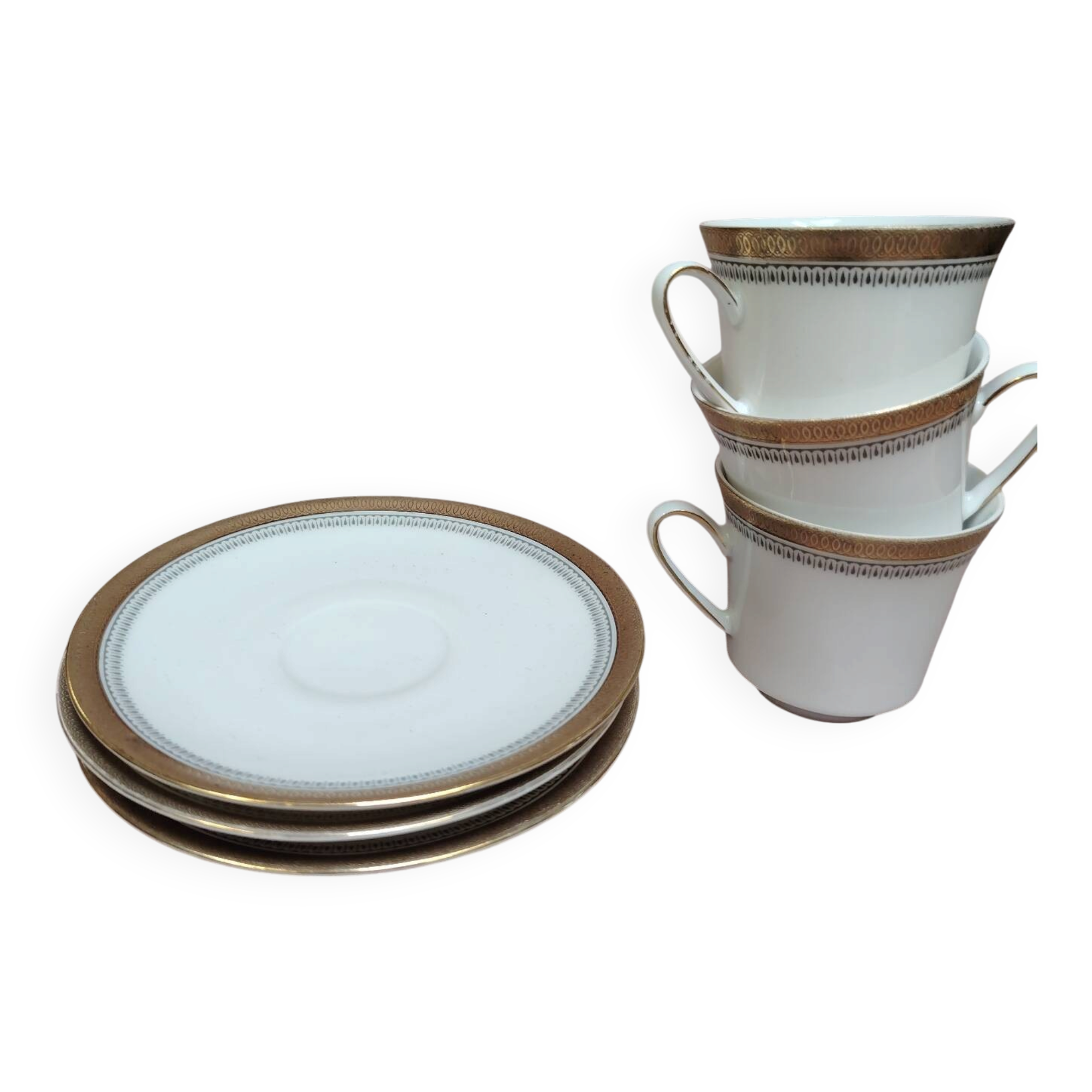 Set of 3 cups and saucers Winterling Bavaria