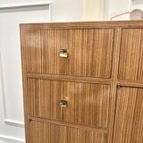 Wood effect formica sideboard