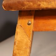 Gym bench vintage wood 1950s Czechoslovakia