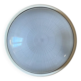 Small square wall lamp ceiling light transparent glass vintage fixture