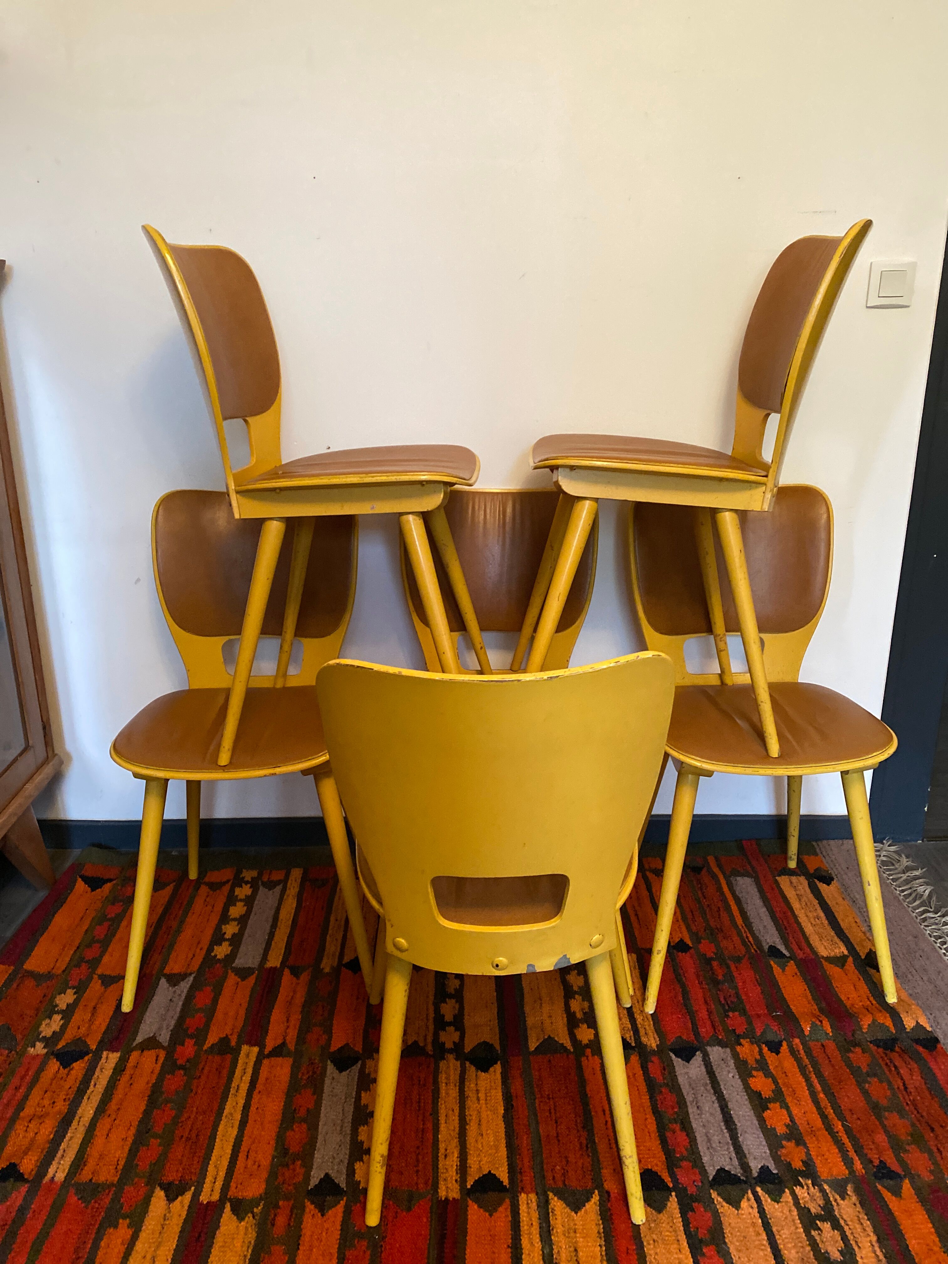 Chairs bistro feet compass