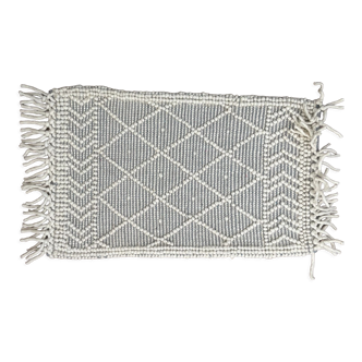 Hand Woven Wool Rug 60x90cm