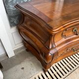 Louis XV low chest of drawers with three drawers