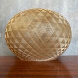 Old Scandinavian Nylon Wire Lampshade Pendant Lamp 70s Vintage