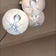 Suspension Mazzega pendant verre Murano space âge