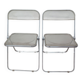Chaises Plia par Giancarlo Piretti pour Anonima Castelli 1967