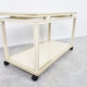 Trolley vintage par Pierre Vandel, années 1980
