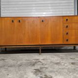 Vintage Scandinavian teak sideboard from the 1960s