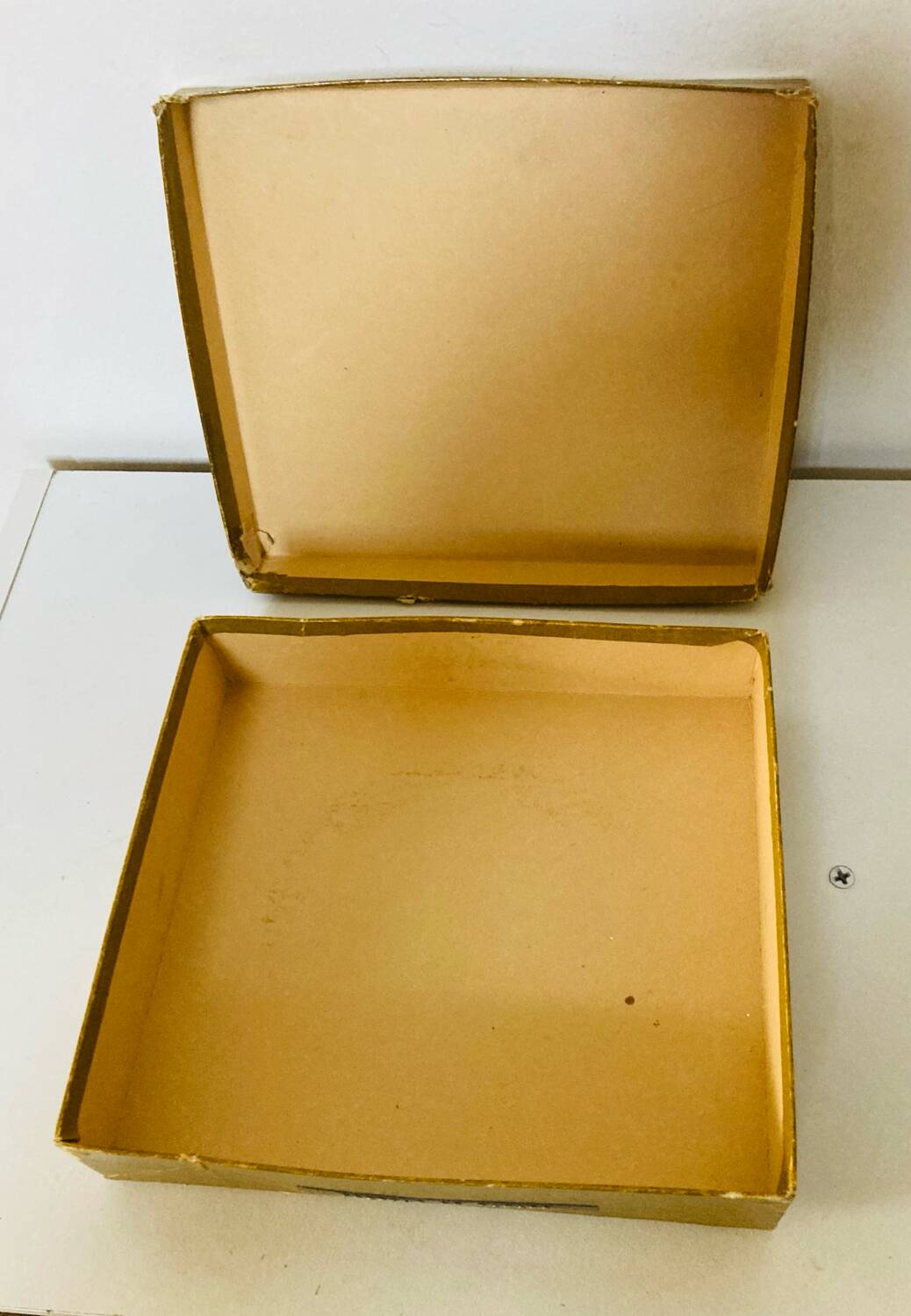 Christofle / galia trays in hallmarked silver metal in their case