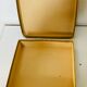 Christofle / galia trays in hallmarked silver metal in their case