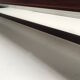 Belgian modernist long mahogany sideboard 1970s
