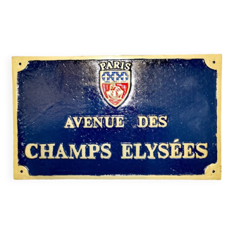 Champs Elysées street sign