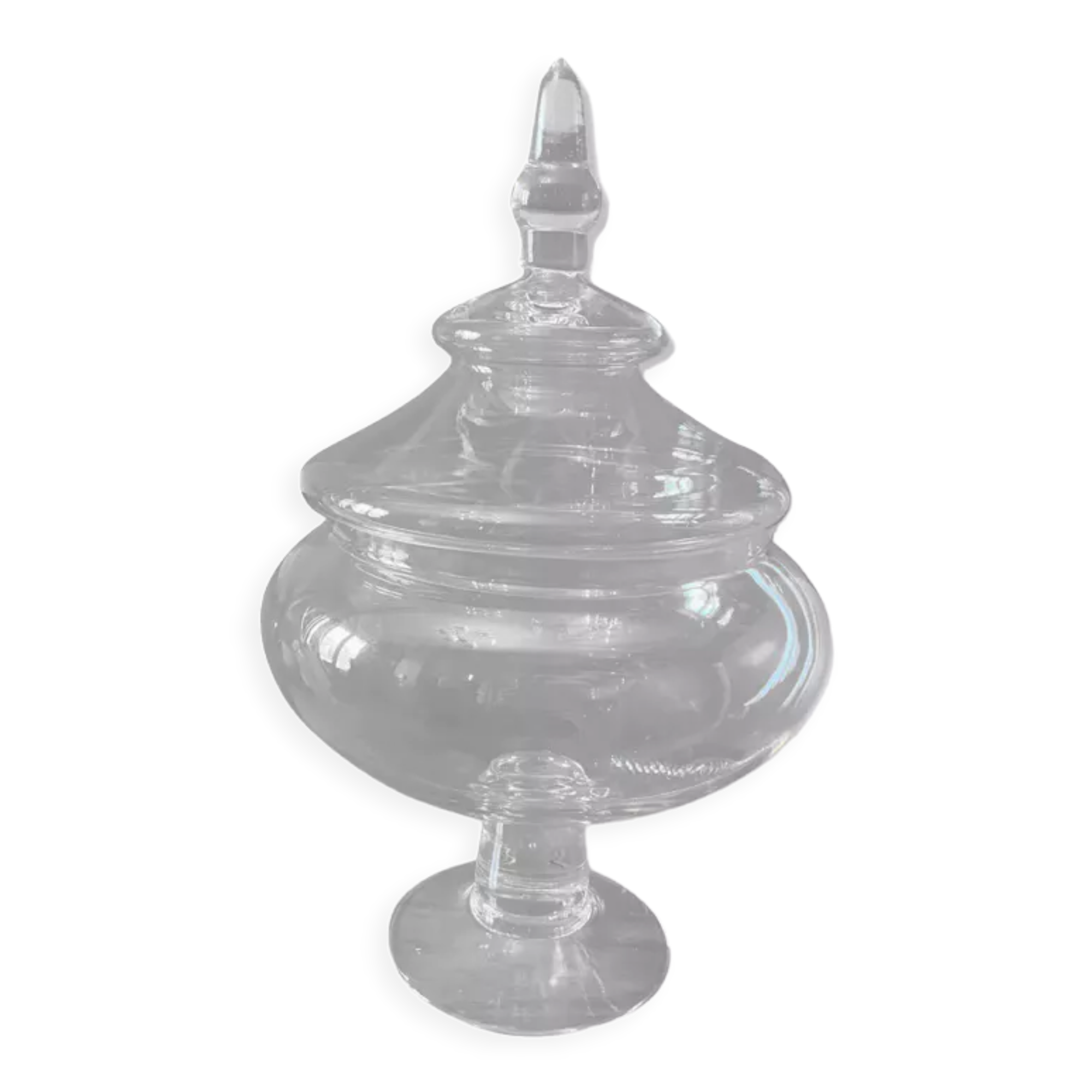 Christmas Pop-up 2022 - Glass jar on pedestal