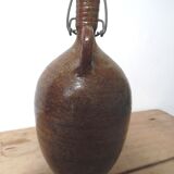 Glazed stoneware bottle