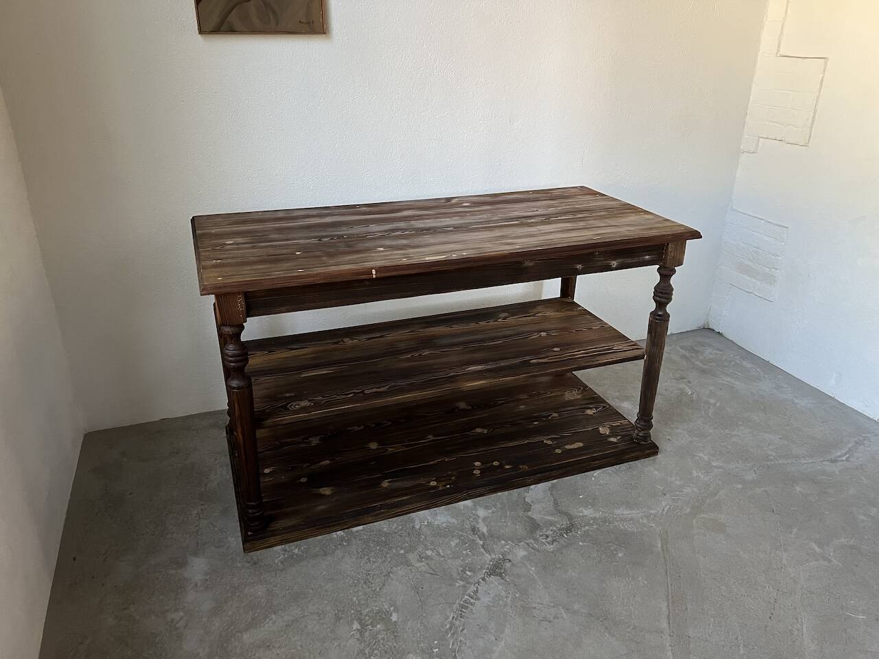 Table - 50s drapery console