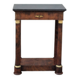 Empire Console in Mahogany and Bronze 19th