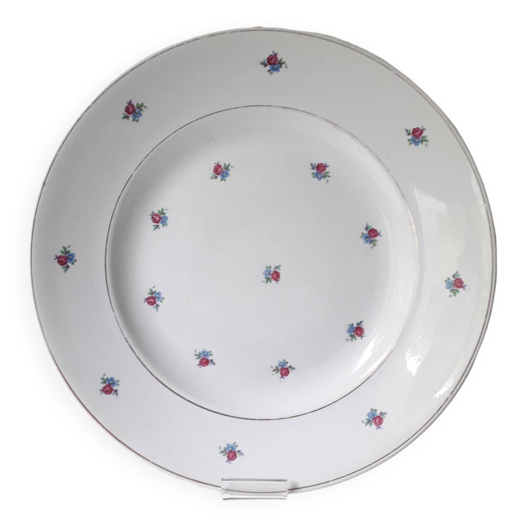 Luneville porcelain soup plate (28cm) A1