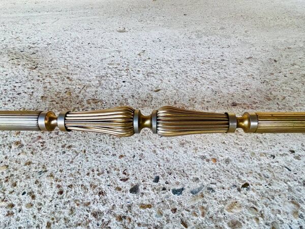 Table basse en marbre et laiton vintage circa 60’s