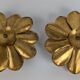 Paire appliques "fleur"