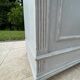 Antique bathroom cabinet with marble