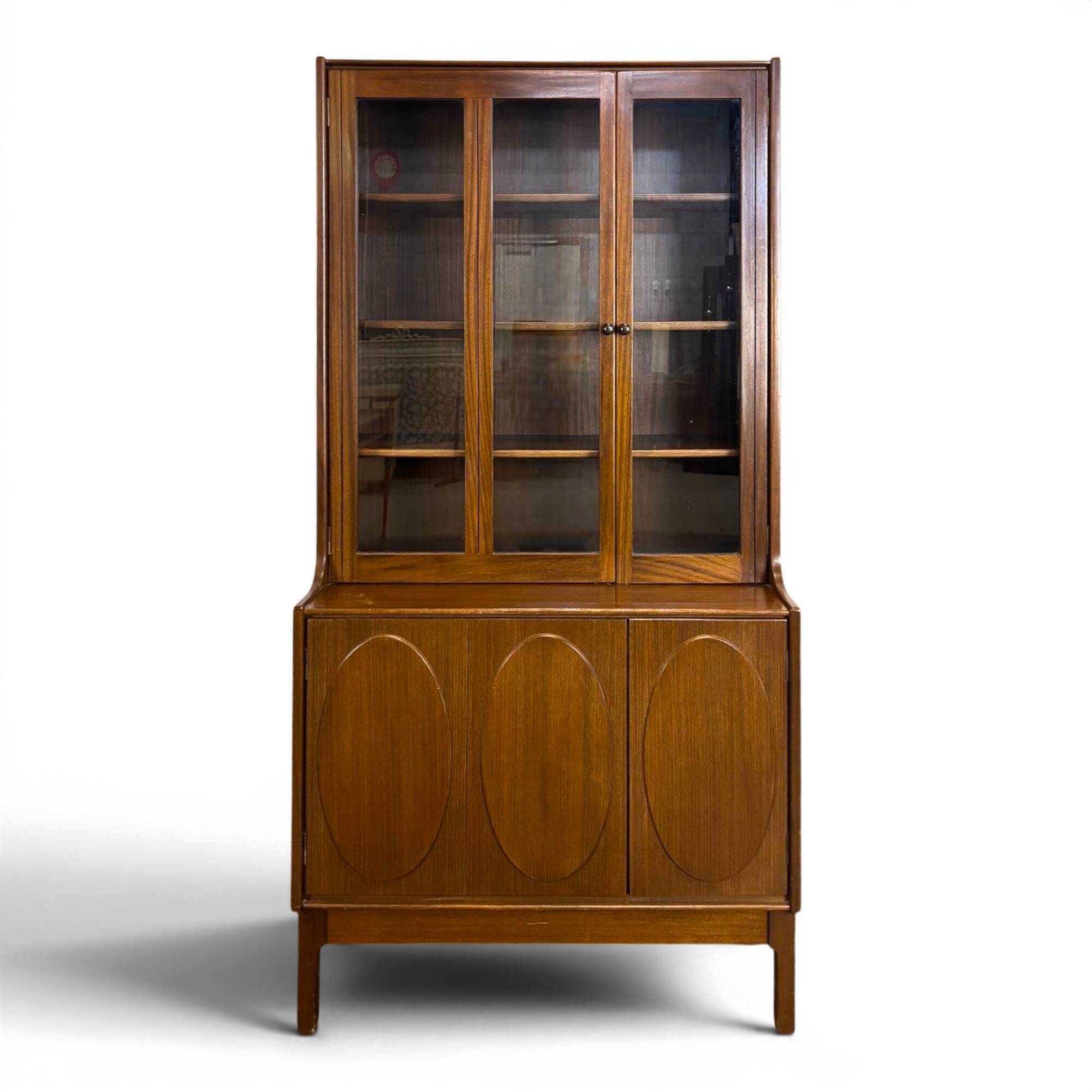 Mahogany library by Jacques Auville